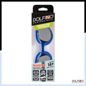 Dolfino Pro Pacesetter Adult Swim Goggle – Blue