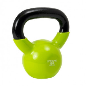 GoZone 10lb Vinyl-Dipped Cast Iron Kettlebell