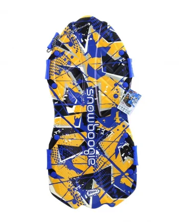 wham o snow boogie 50 inch, 2 person 3d molded snow sled (royal/blue)