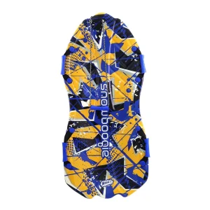 wham o snow boogie 50 inch, 2 person 3d molded snow sled (royal/blue)