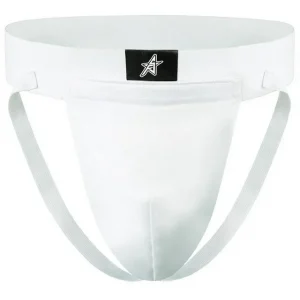 future stars athletic supporter with jock cup and support strap adult small size anti microbial, machine washable, pro style protective gear