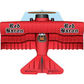 Flying Aces Red Baron Biplane Kite