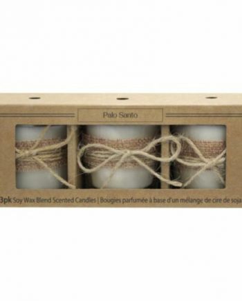palo santo soy wax blend scented candles 3 count